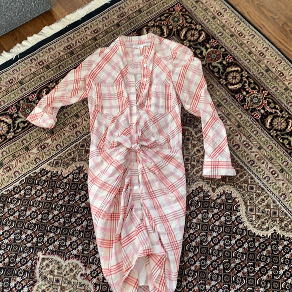 Plaid shirt dress - worn just a few times